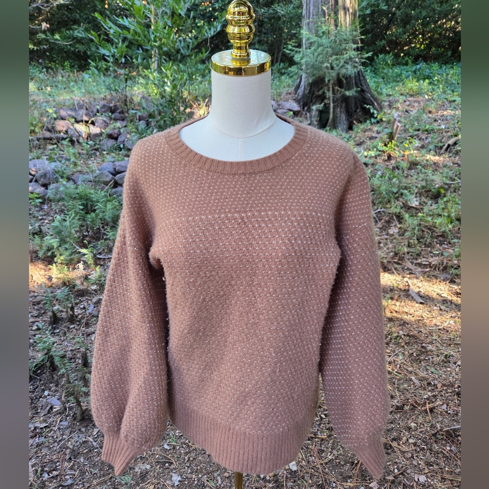 Summersalt Cashmere‎ And Wool Women's Small Brown Sweater